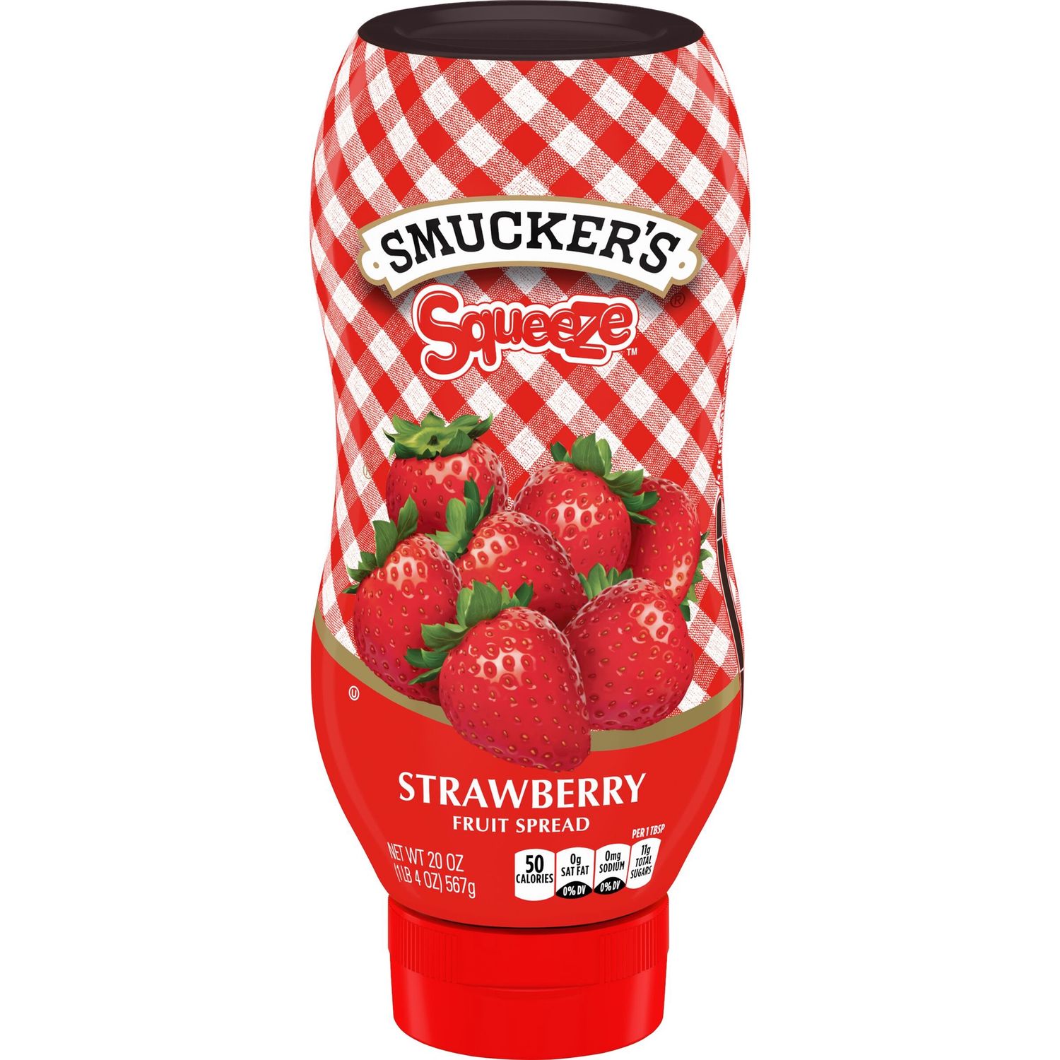 Smucker's Squeeze Strawberry Fruit Spread, 20-Ounce