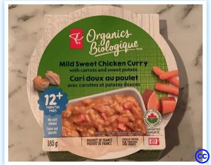 PC Organics Entrees Mild Sweet Chicken Curry