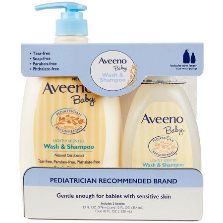 Aveeno Baby Wash and Shampoo 33 fl oz
