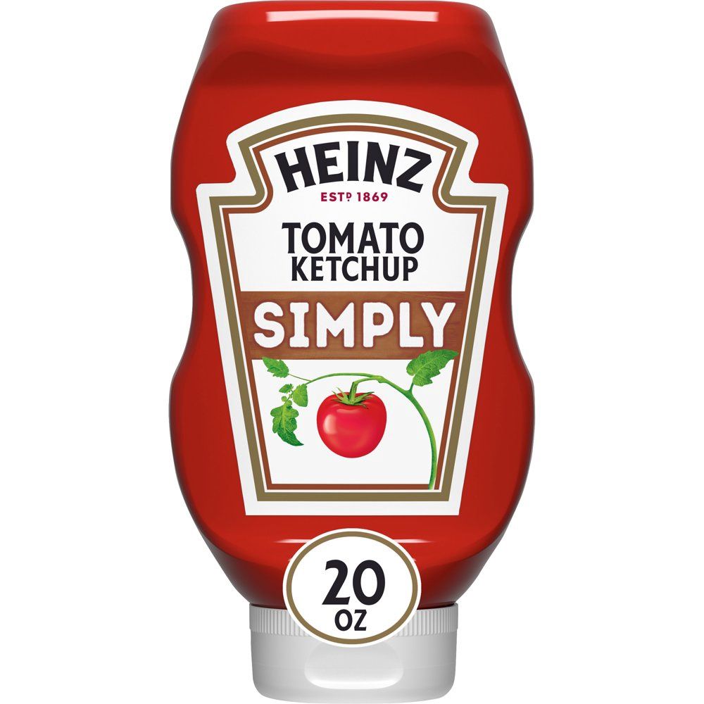 Heinz Simply Tomato Ketchup No Artificial Sweeteners, 20 oz Bottle