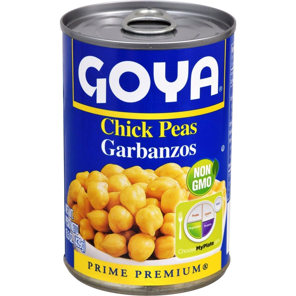 Goya Premium Chick Peas, Garbanzo Beans, 15.5 Oz