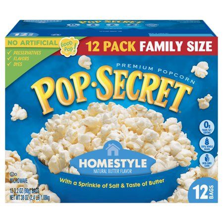 Pop Secret Homestyle Microwave Popcorn - 10ct