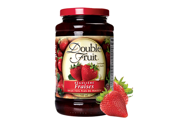 Double Fruit Regular Strawberry Fruit Spread 1L