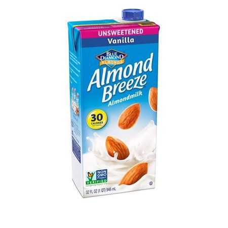 Almond Breeze Unsweetened Vanilla Almond Milk, 32 fl oz