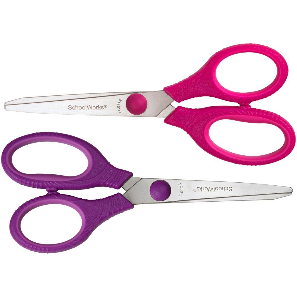 Fiskars 5&quot; Squishgrip, 2-Pack, Available in Multiple Colors