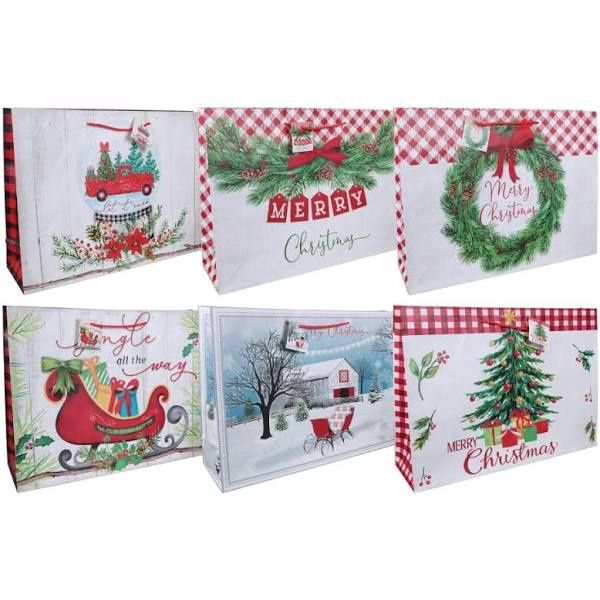 Gift bag-seasonal-snow man
