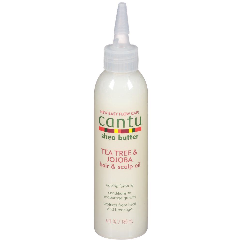 Cantu Hair &amp; Scalp Oil with Shea Butter Tea Tree &amp; Jojoba, 6 fl oz