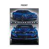 American Muscle Car 2 Pocket Paper Folder, 3-Hole Punched,
