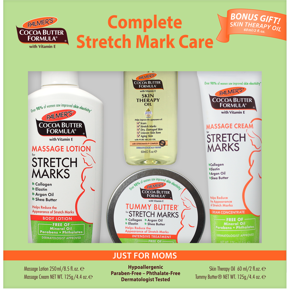 Palmer's Cocoa Butter Formula Complete Stretch Mark &amp; Pregnancy Skin Care Kit