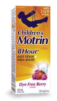 Children&#39;s Suspension, Dye-Free, 120 ml, Berry