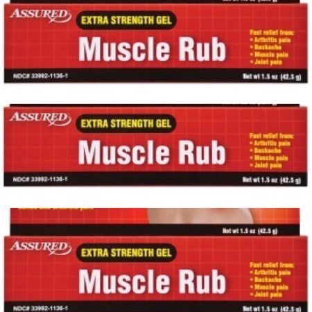 Extra-Strength Muscle Rub Gel For Fast Relief Of Arthritis Pain Muscle