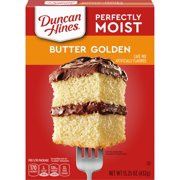 Duncan Hines Classic Butter Golden Cake Mix, 15.25 oz