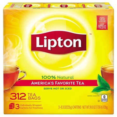Lipton Natural Tea Bags, 312 Count