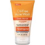 Neutrogena Oil-Free Acne Face Wash Daily Scrub With Salicylic Acid - 4.2 fl oz