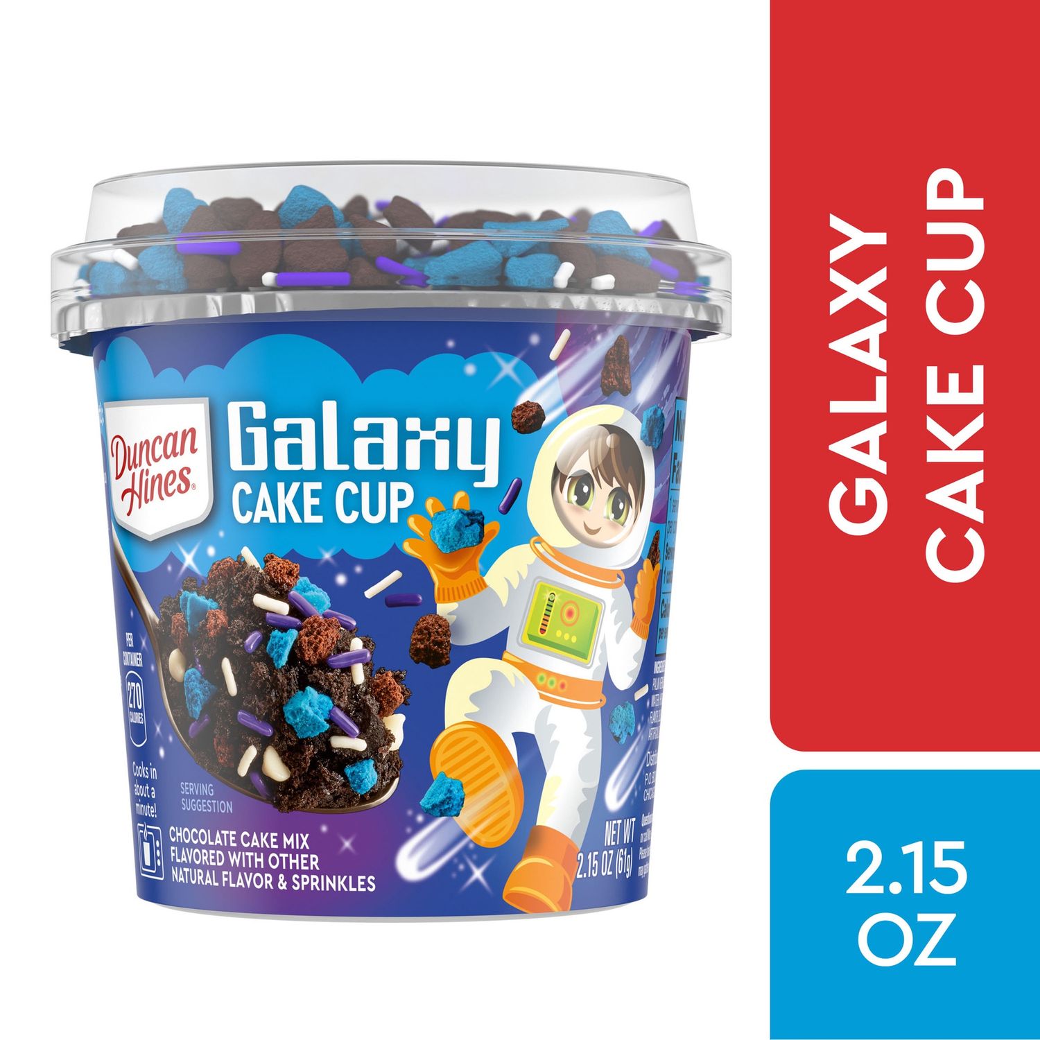 Duncan Hines Galaxy Cake Cup, 2.15 OZ
