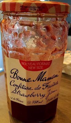 Confiture de fraises - Bonne Maman - 750 ml