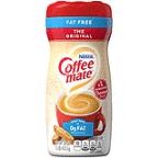 Coffeemate Fat Free Original Powder Coffee Creamer 16 oz. Canister