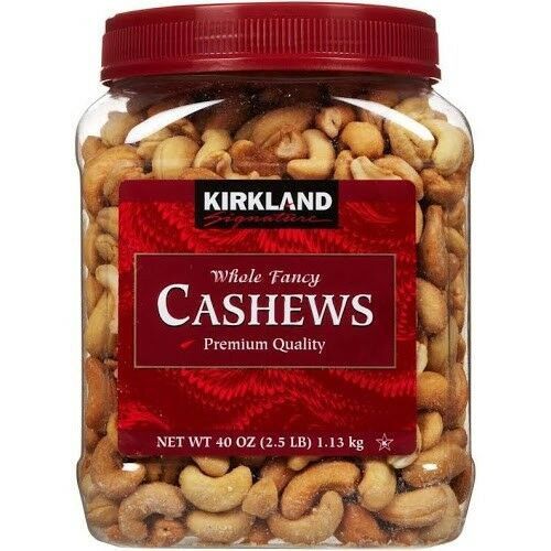 KS Kosher Whole Fancy Premium Quality Cashews, 2.5 lbs