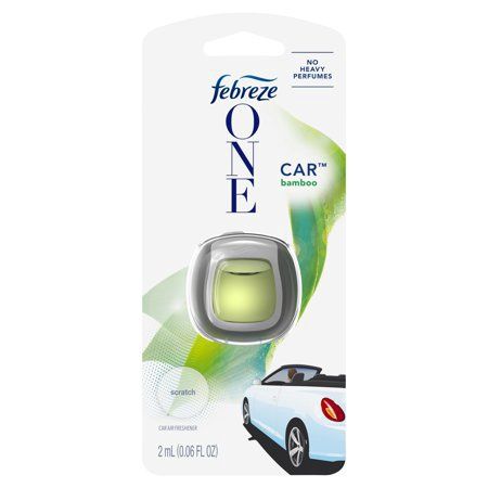 Febreze Light Bamboo Car Air Freshener Vent Clip - 1ct