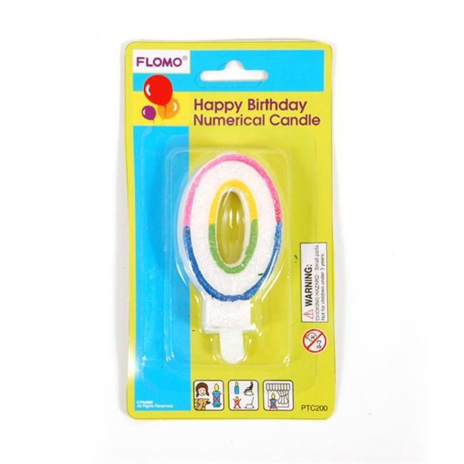 Flomo #0 Birthday Candle