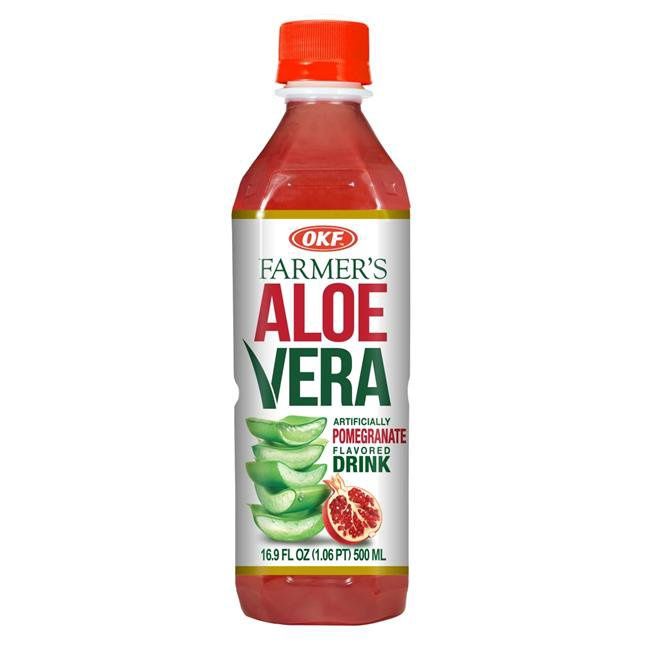 Aloevine Aloe Vera Pomegranate Drink, 16.9, Fl. Oz.