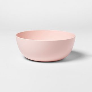 37oz Plastic Cereal Bowl pink