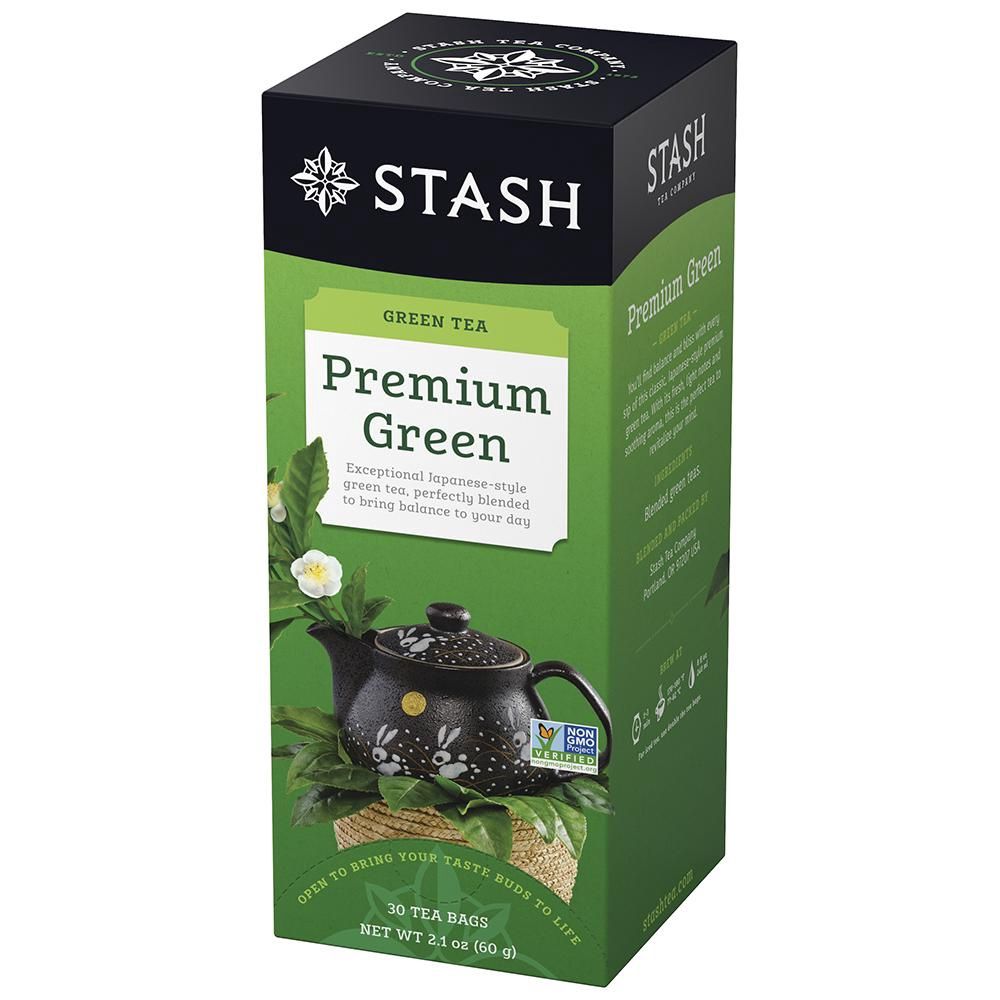 Stash Tea Premium Green Tea, 30 Count