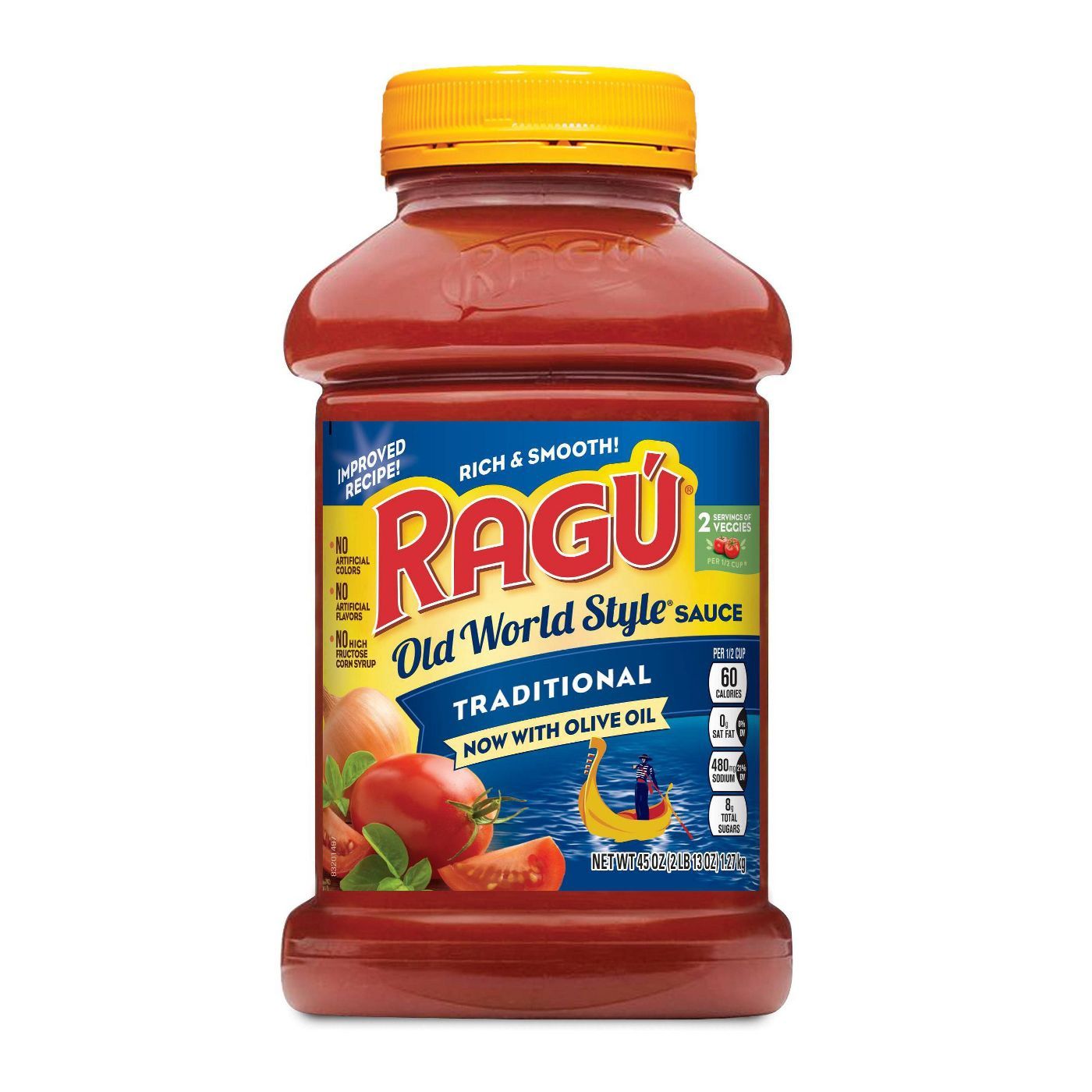 Ragu Old World Style Traditional Pasta Sauce - 45oz