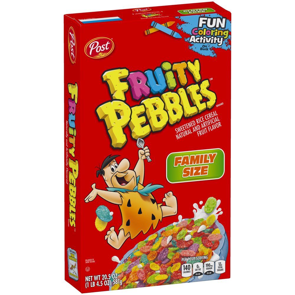 Fruity Pebbles Breakfast Cereal - 20.5oz - Post
