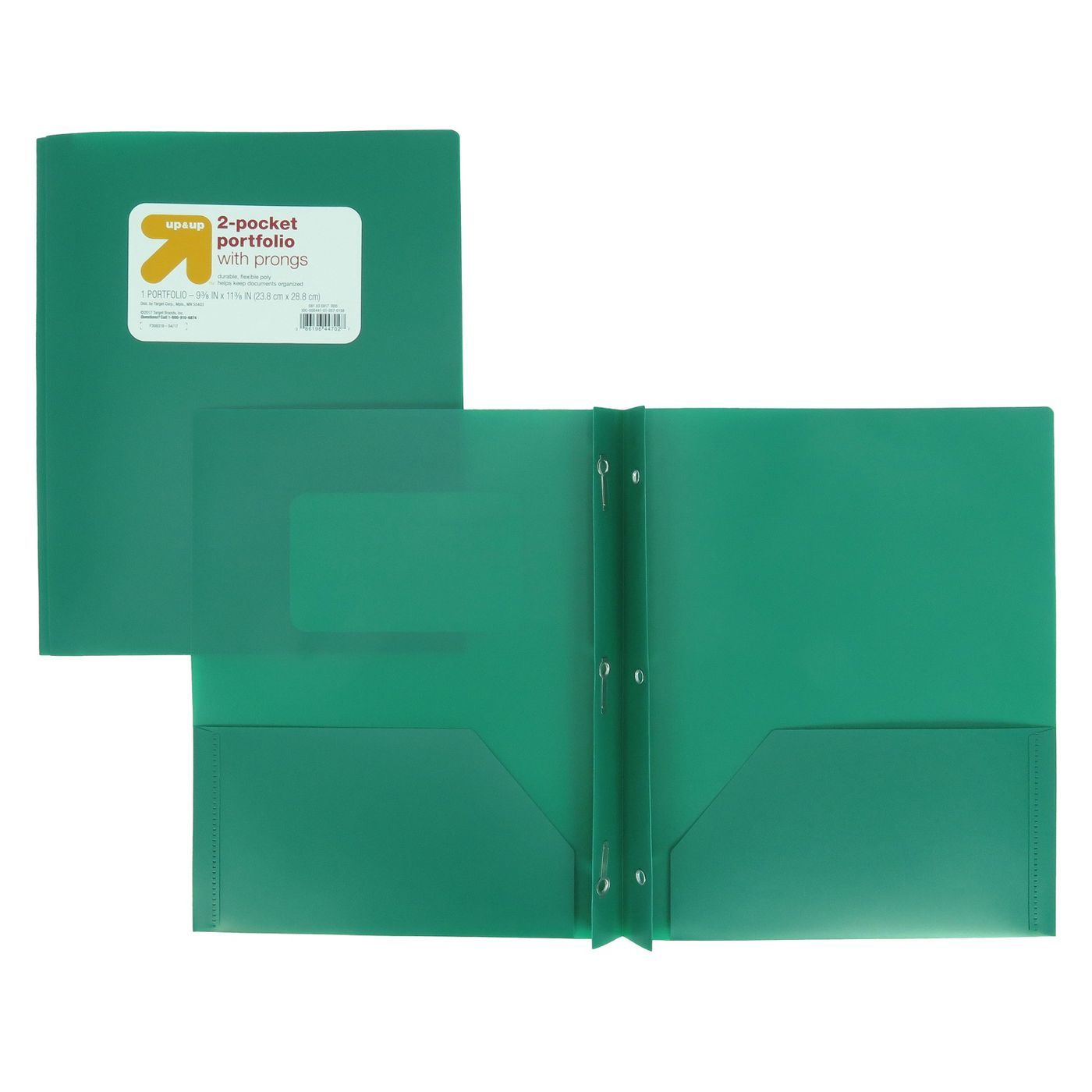 Pen Gear Red Prong Paper Folders Filing Supplies