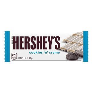Hershey&#39;s Cookies &#39;n&#39; Creme Candy Bar 1.55 Oz