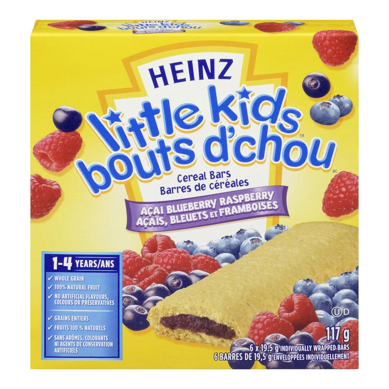 Heinz Little Kids Cereal Bars