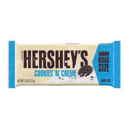 Hershey&#39;s, Cookies &#39;n&#39; CrÃ¨me King Size Candy Bar, 2.6 Oz