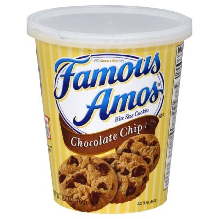 Famous Amos Chocolate Chip Bite-Size Cookies, 2.7 oz