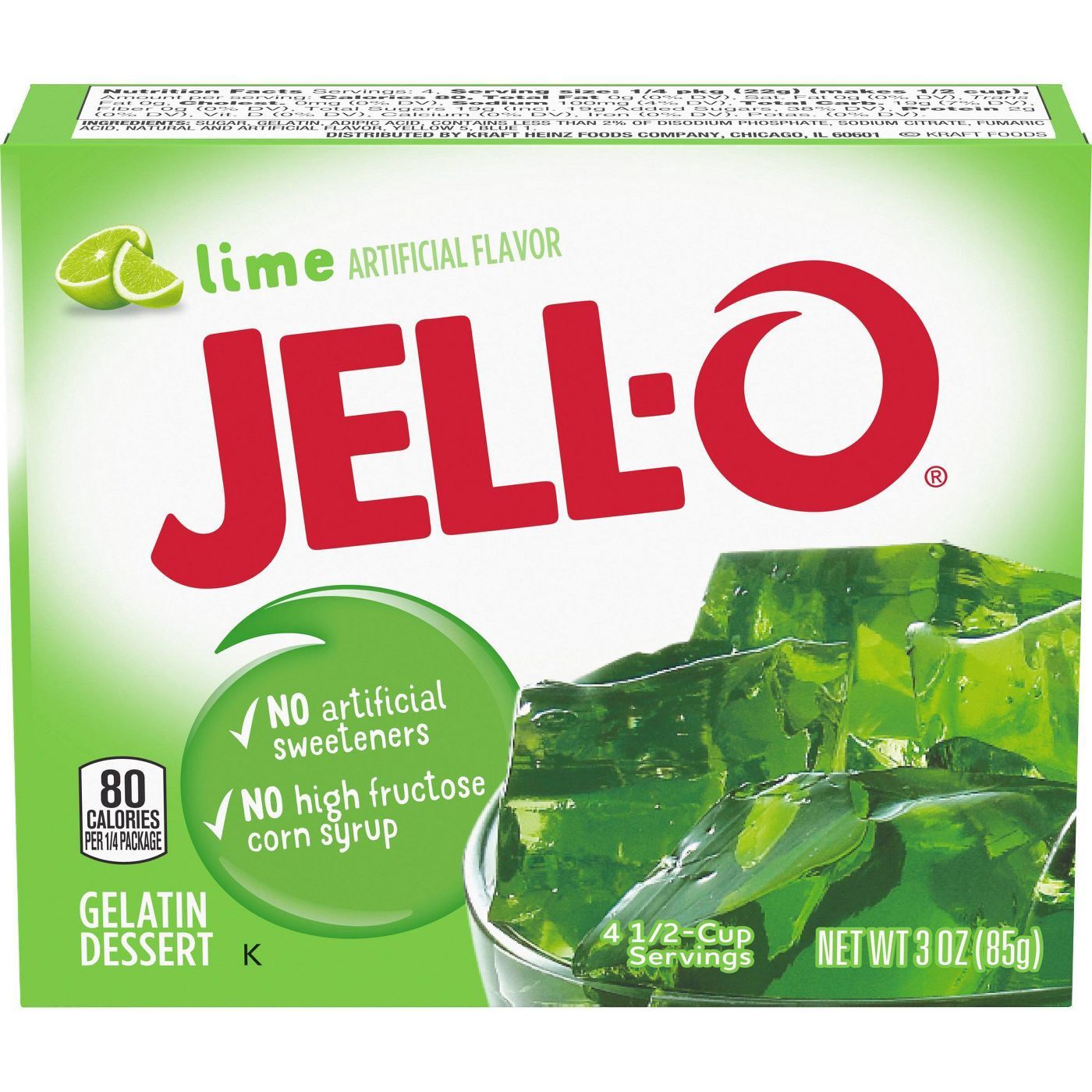 Jello Lime 3oz