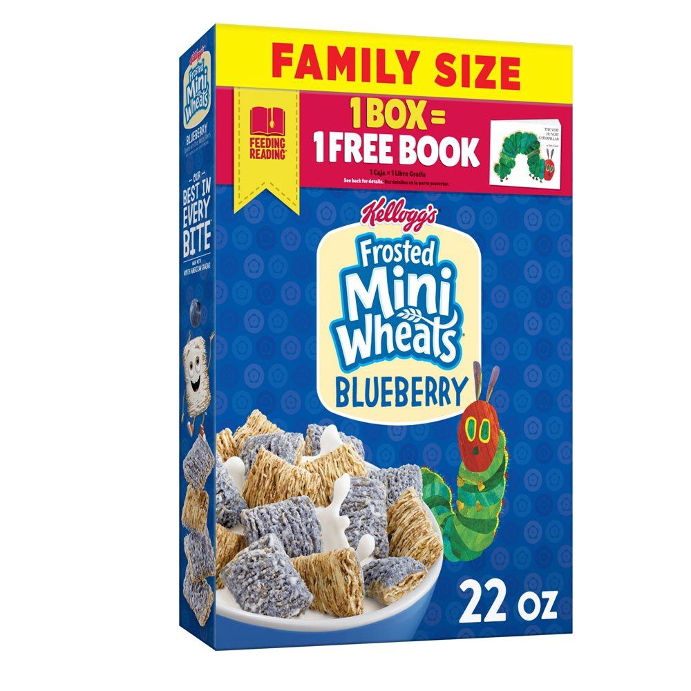 Frosted Mini Wheats Blueberry Breakfast Cereal - 22oz