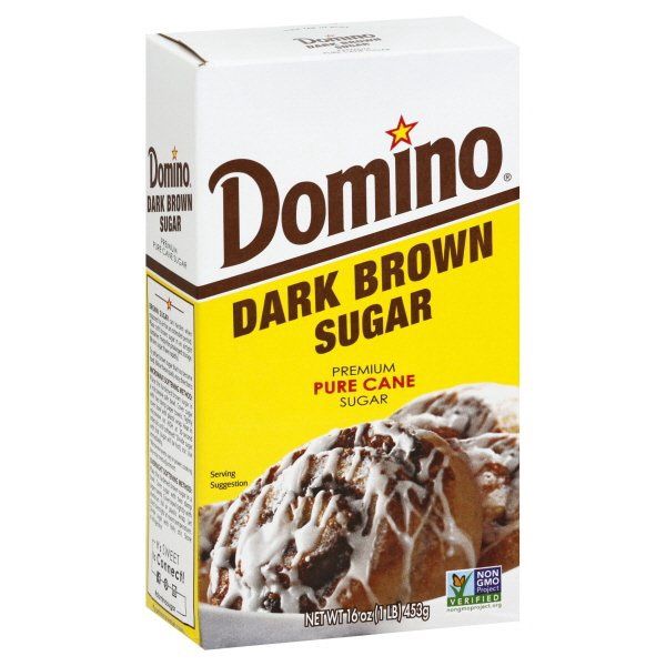 Domino Dark Brown Sugar Pure Cane Sugar, 16.0 OZ