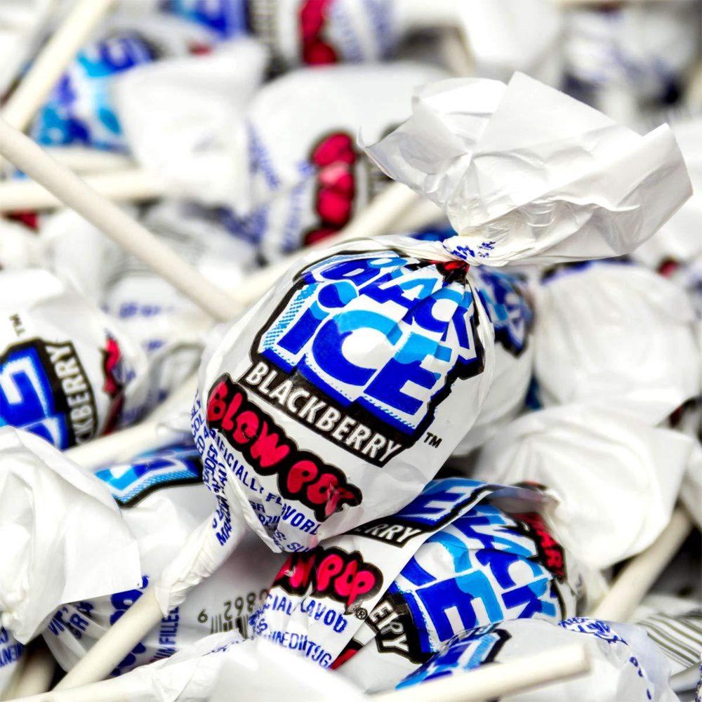 Charms Blow Pops Black Ice 0.63oz