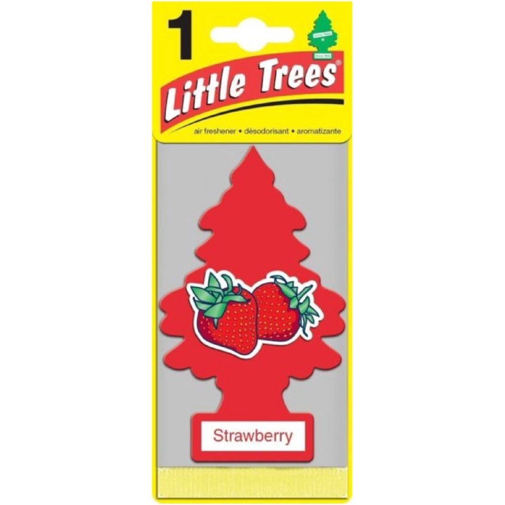 Little Trees Car Air Freshener Strawberry 1ct