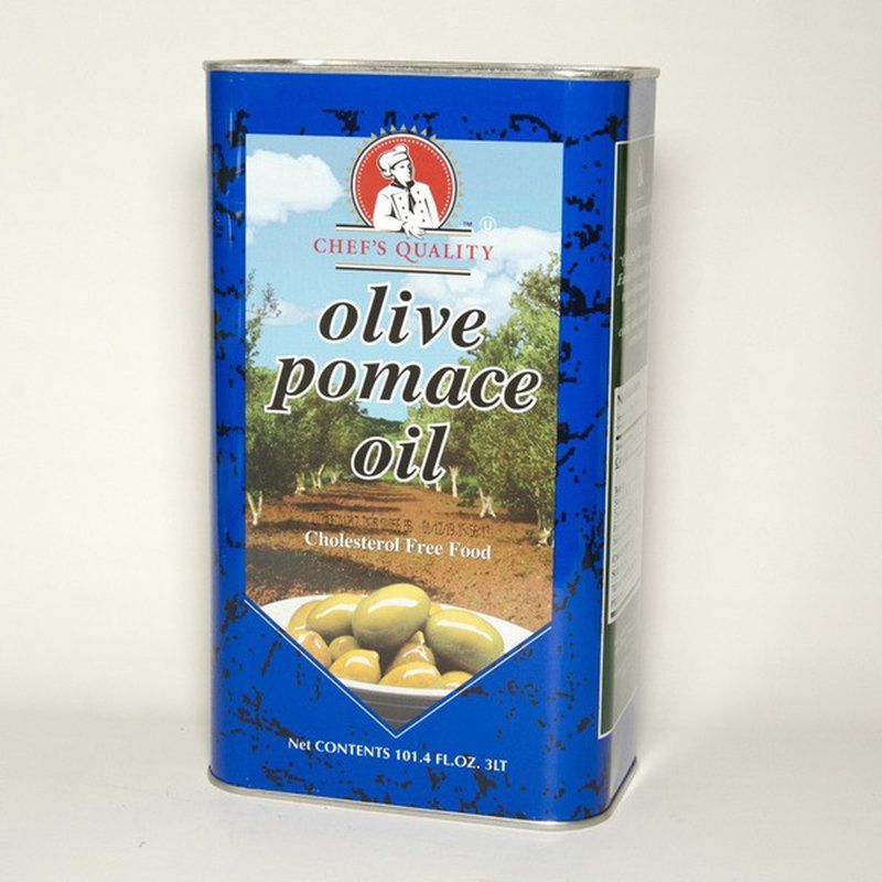 CHEF&#39;S QUALITY OLIVE POMACE OIL , NET 101.4 FL.OZ.