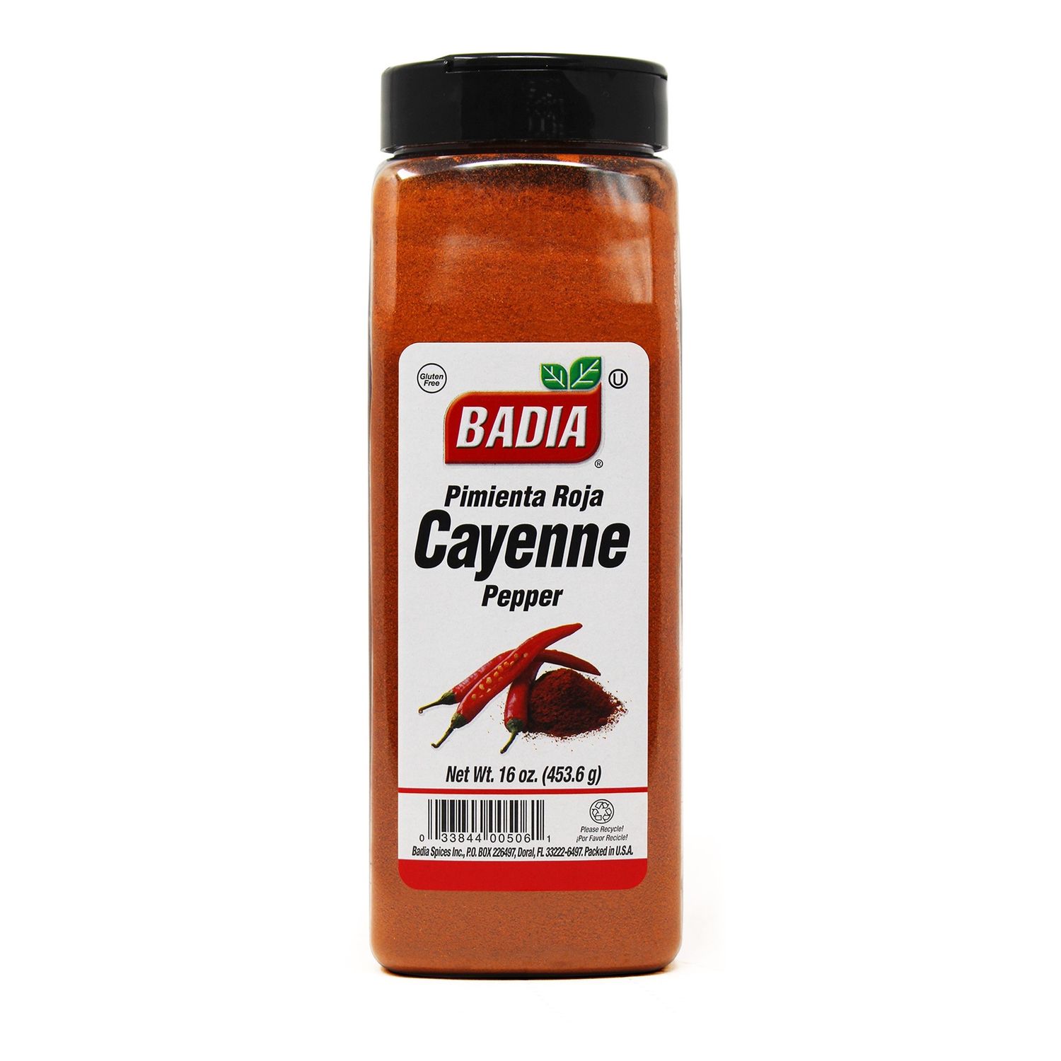 Badia Pint Pepper Red Ground (Cayenne) 16oz