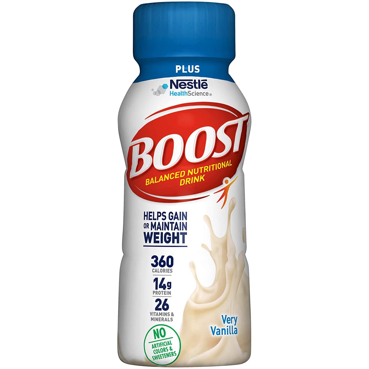 Boost Plus Very Vanilla Complete Nutrition Drink, 8 fl oz