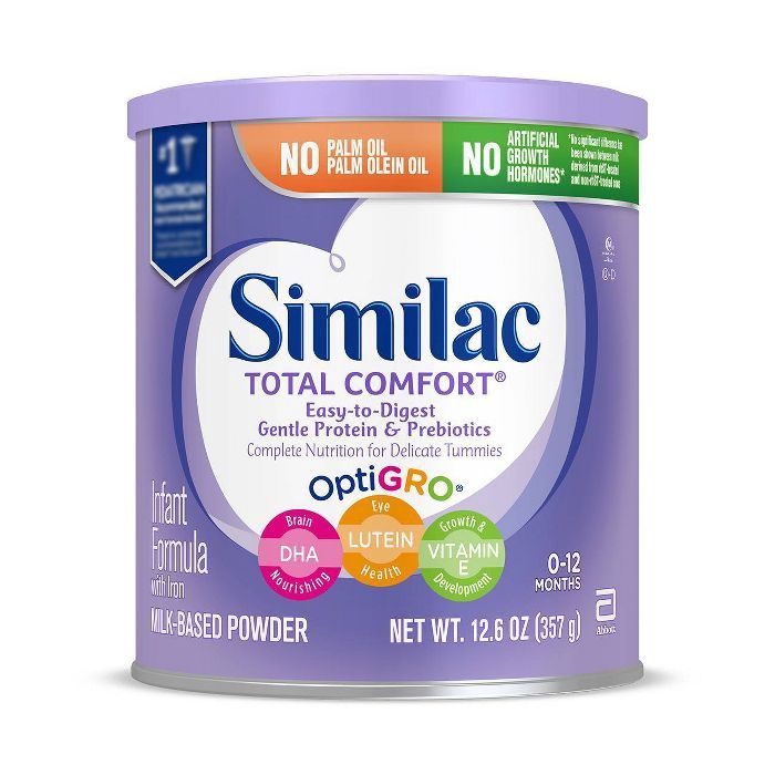 Similac Total Comfort Infant Formula Powder with Iron - 12.6oz