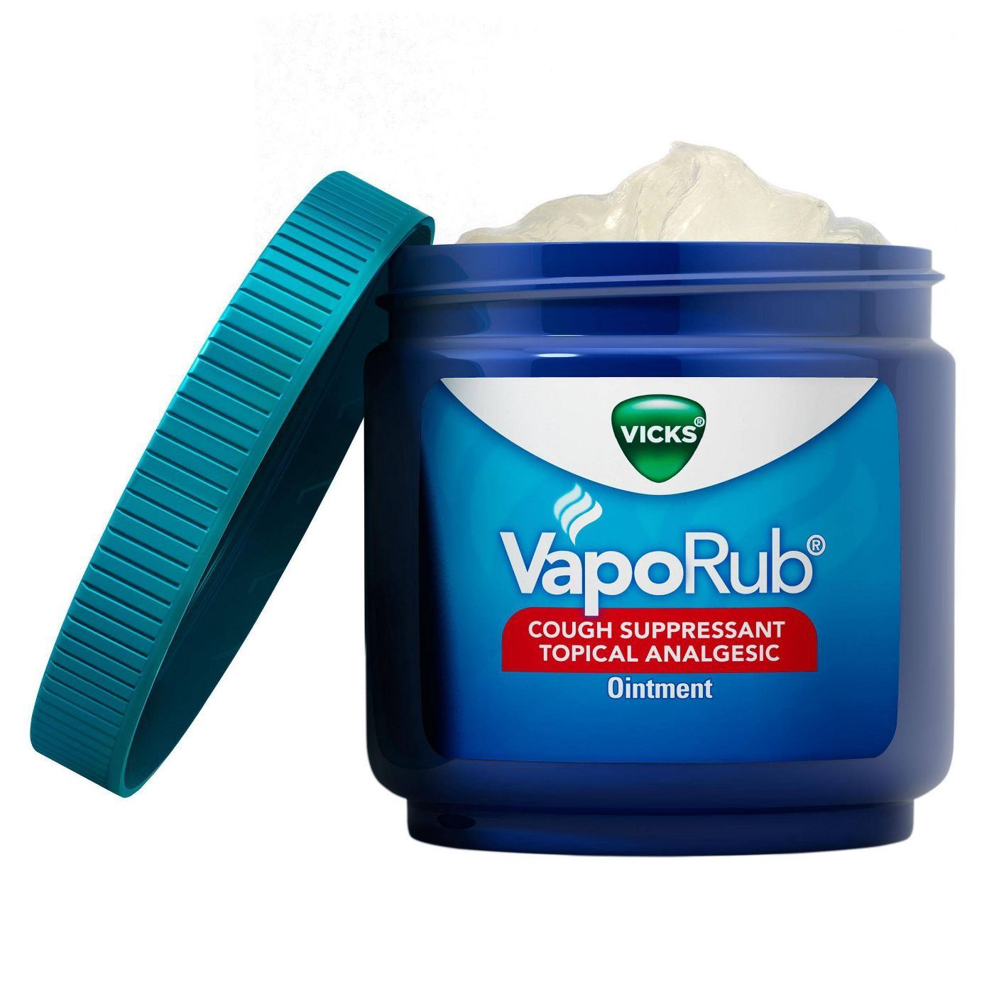 Vicks Vaporub Cough Suppressant Topical Analgesic Ointment 1.76 Oz