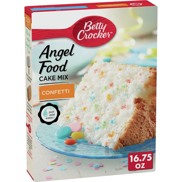 Betty Crocker Angel Food Confetti Cake Mix, 16.75 oz