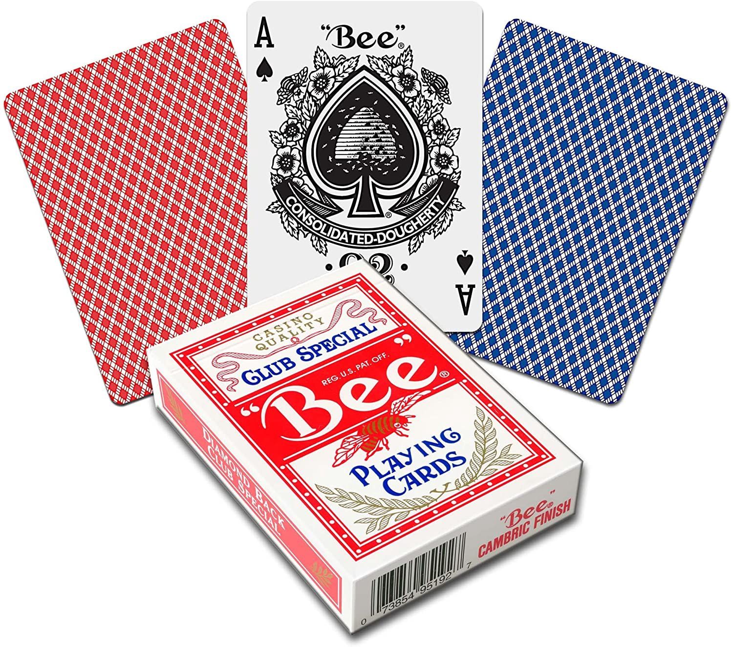 Bee Poker Playing Card