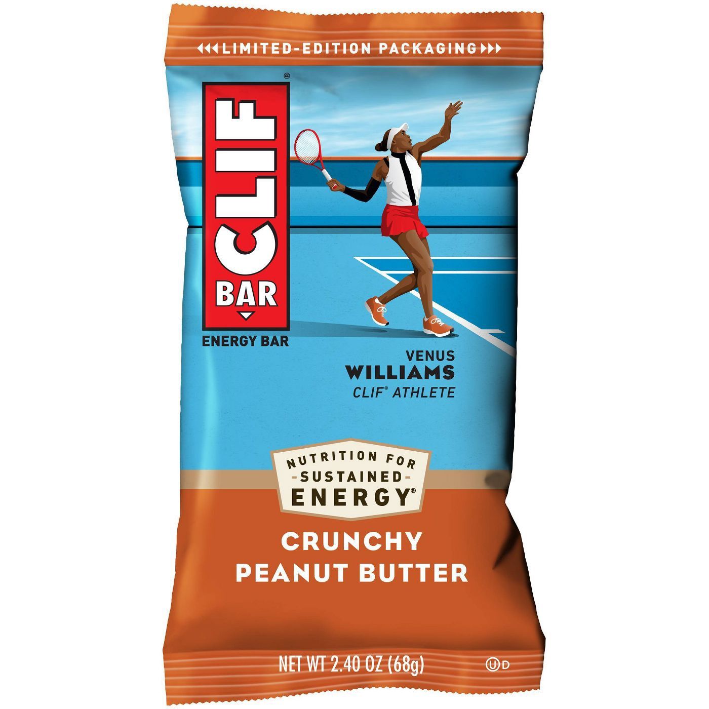 Clif Bar® Crunchy Peanut Butter Energy Bar 2.4 oz, Wrapper