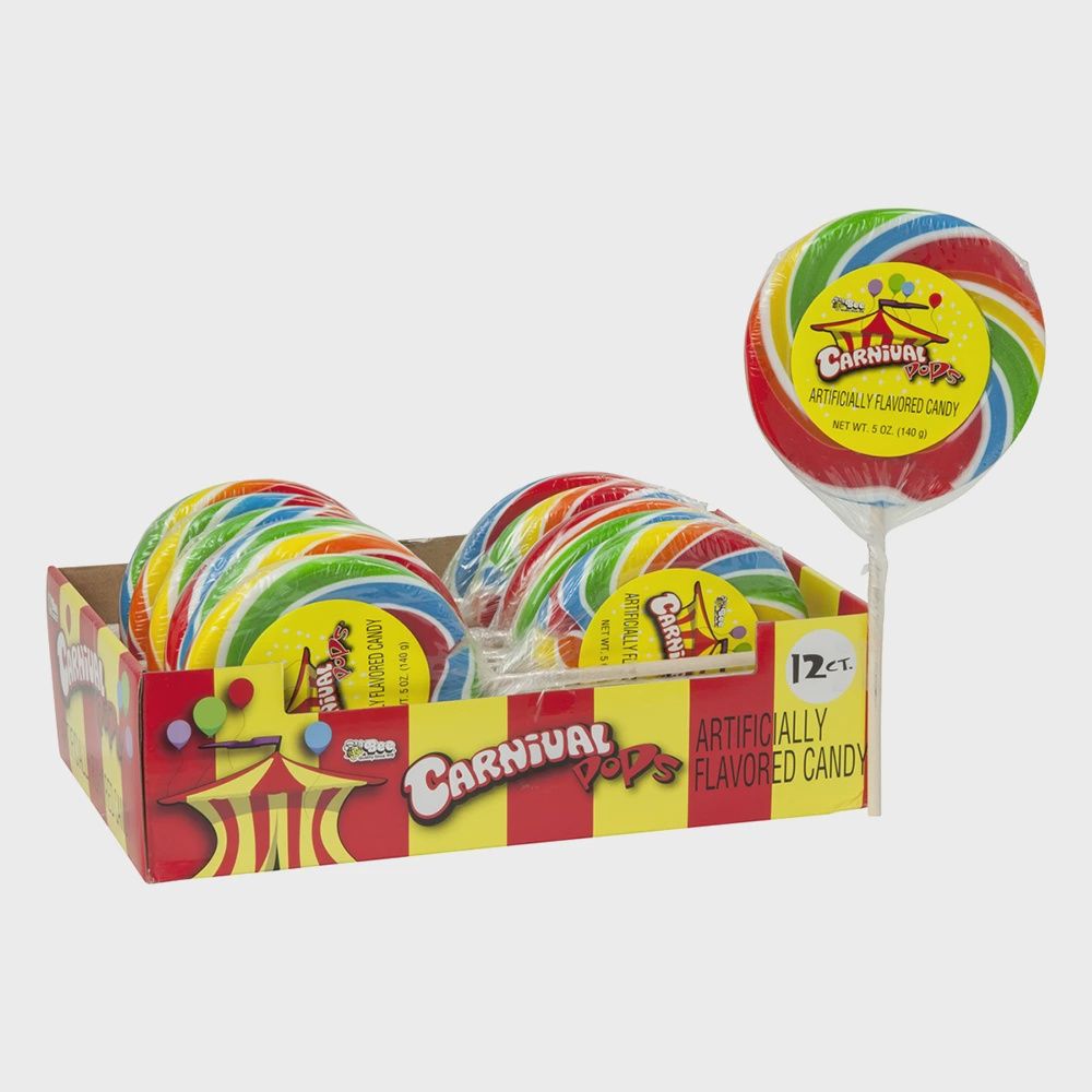 CARNIVAL POPS 4.25 OZ LOLLIPOP
