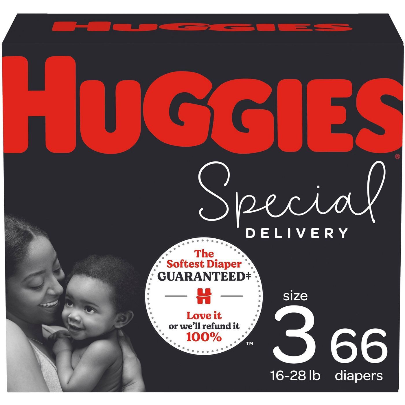 Huggies 3 Special Delivery 52 Diapers (16-28lb 7-13kg)