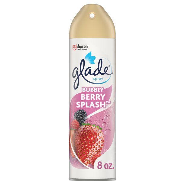 Glade Air Freshener Room Spray, Bubbly Berry Splash, 8oz